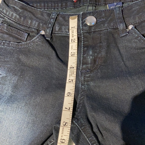 T Five dark denim jeans with blings size 7 - Picture 12 of 16
